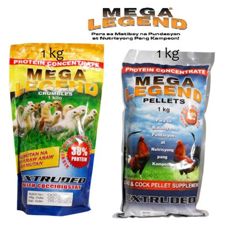 mega legend pellets|Mega Legend Crumble/ Pellet 1 kg .